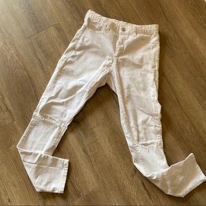 Topshop Jamie White Distressed Skinny Jeans